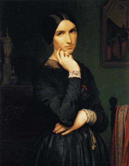 Portrait of Madame Flandrin